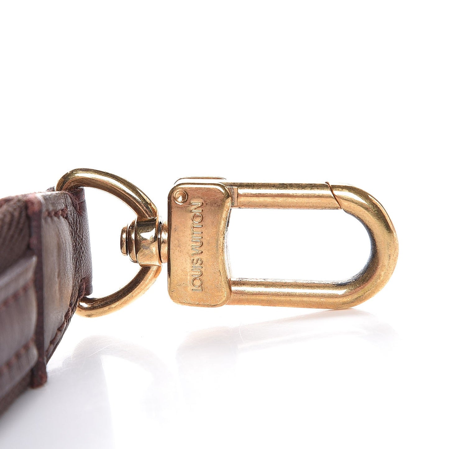 Canvas Calfskin Francoise Shoulder Strap Cherry