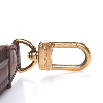 Louis Vuitton Canvas Calfskin Francoise Shoulder Strap Cherry 5 of 5