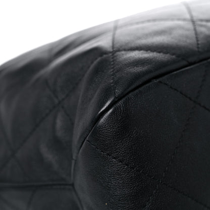 Chanel Calfskin Quilted Large Daily Hobo Black 10 of 12