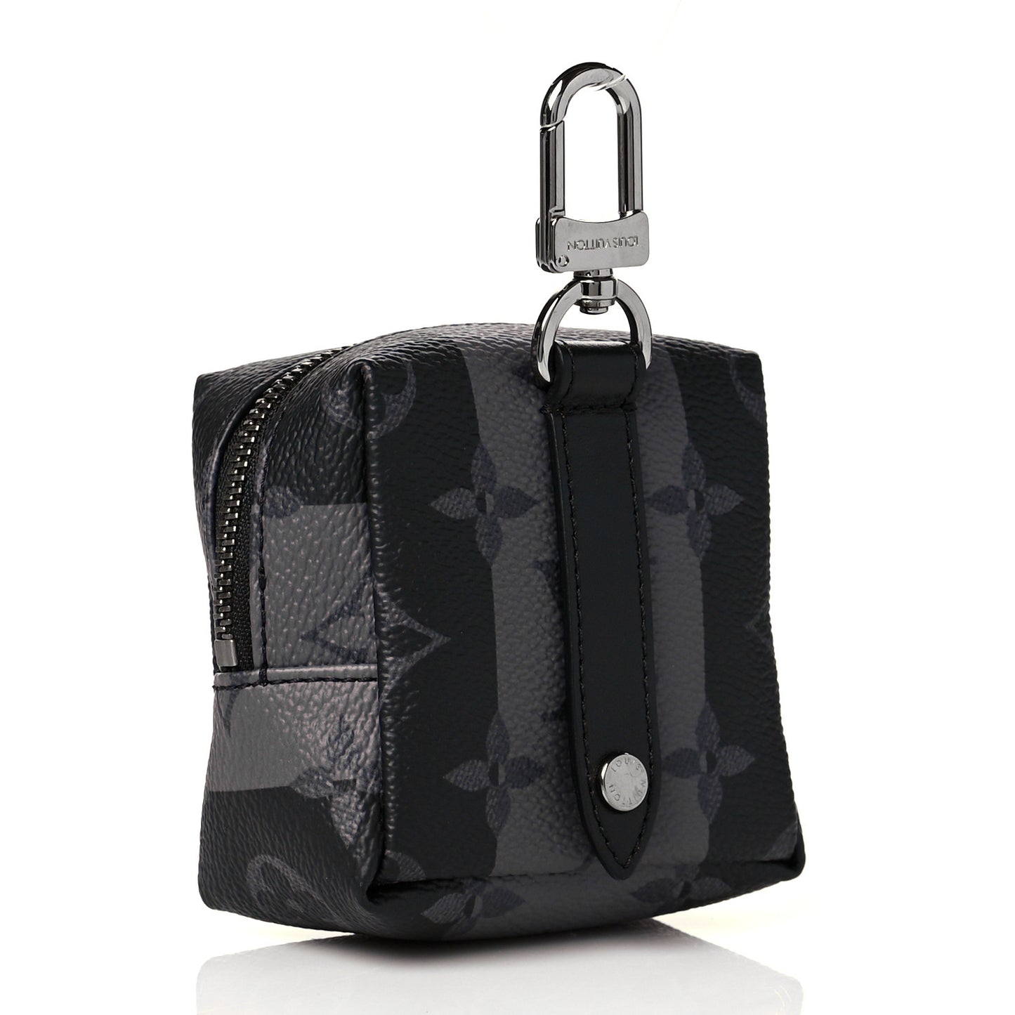 Monogram Eclipse LV Made Squared Pouch Bag Charm