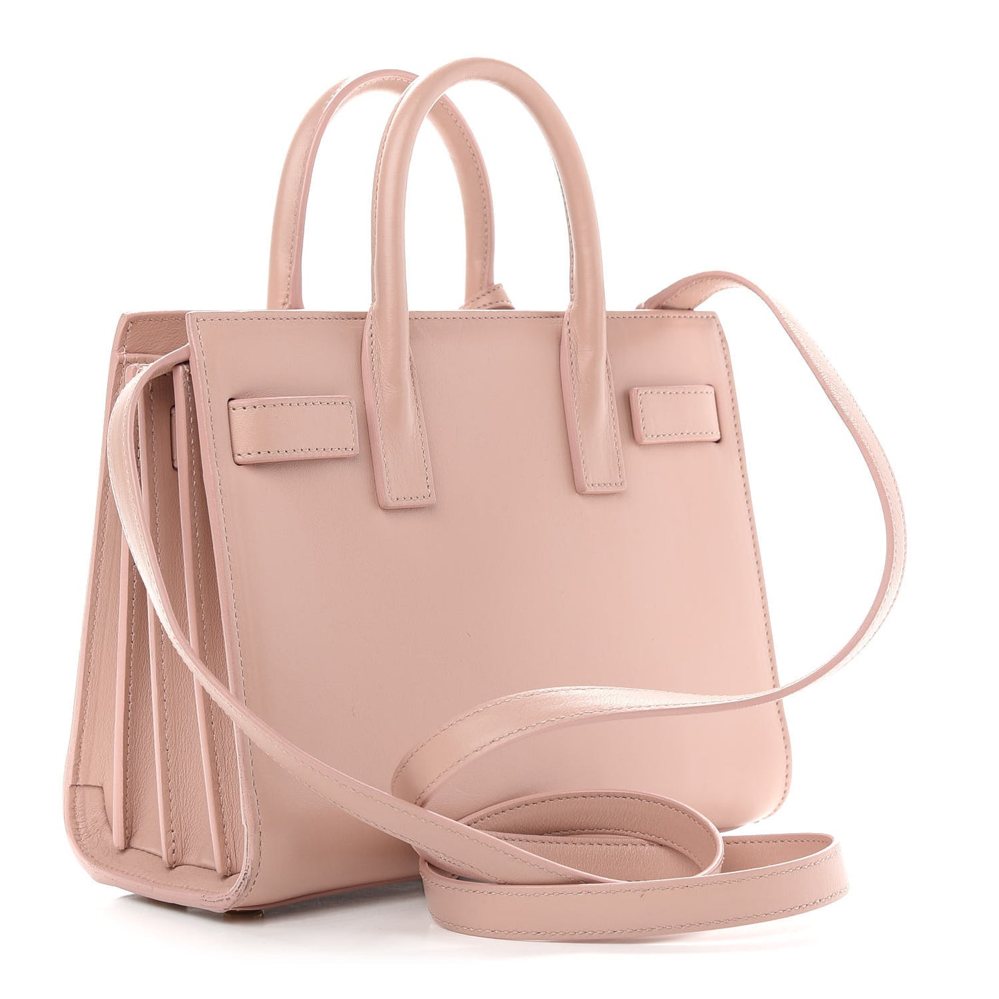 Calfskin Nano Sac De Jour Pale Pink