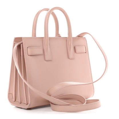 Saint Laurent Calfskin Nano Sac De Jour Pale Pink 3 of 11
