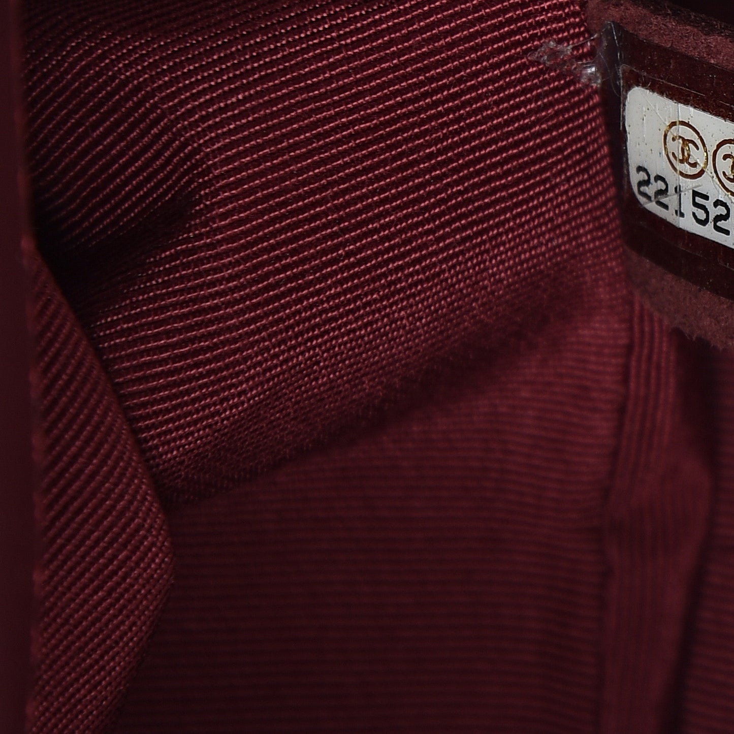 Lambskin Quilted New Medium Boy Flap Dark Red
