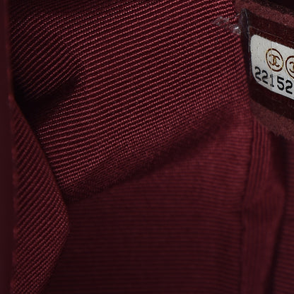 Chanel Lambskin Quilted New Medium Boy Flap Dark Red 6 of 8