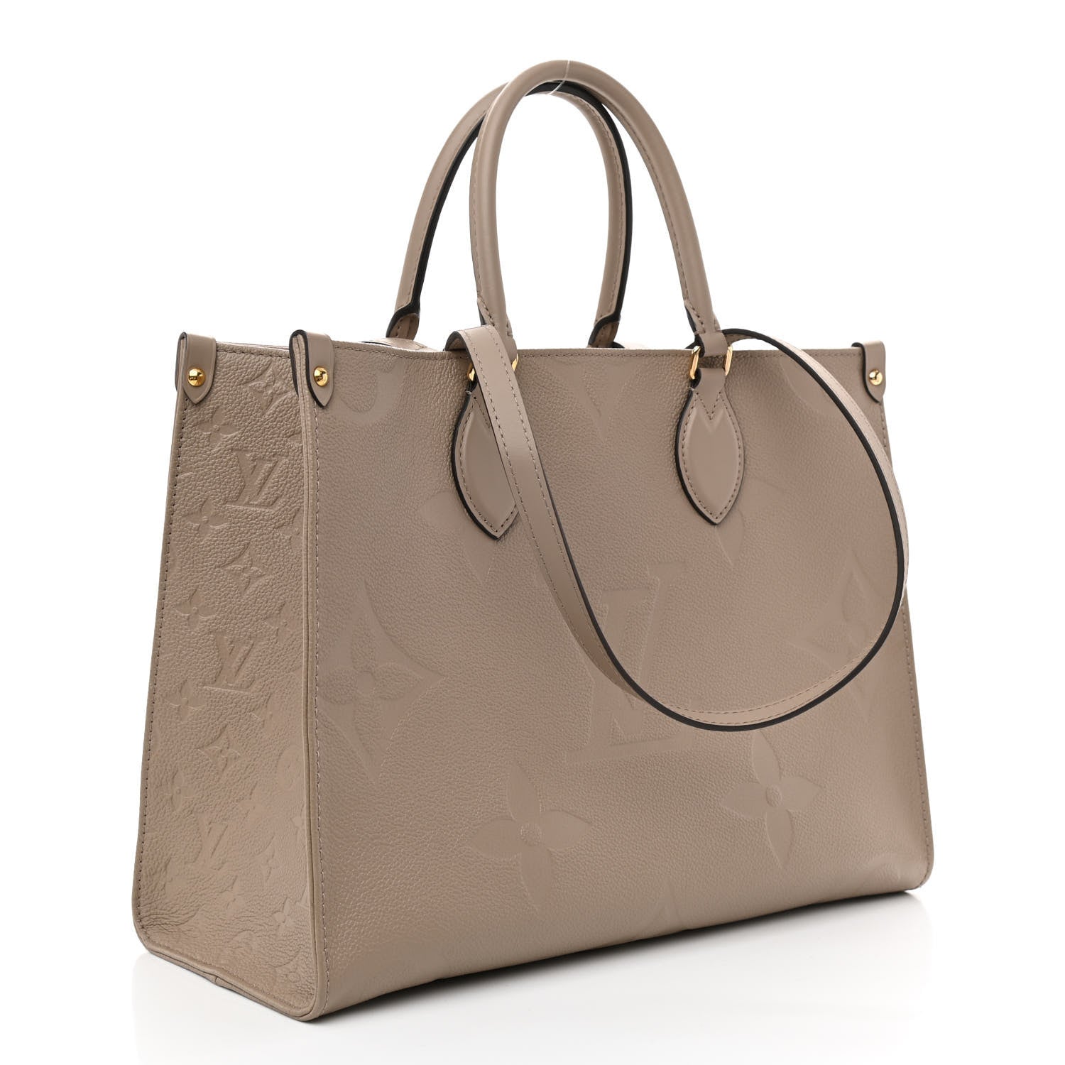 Louis Vuitton Empreinte Monogram Giant Onthego MM Tourterelle 3 of 8