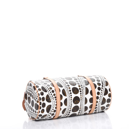 Louis Vuitton Monogram Kusama Pumpkin Dots Papillon 30 White 4 of 7
