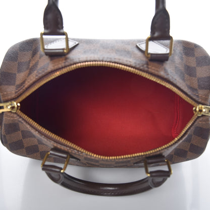 Louis Vuitton Damier Ebene Speedy Bandouliere 25 8 of 16