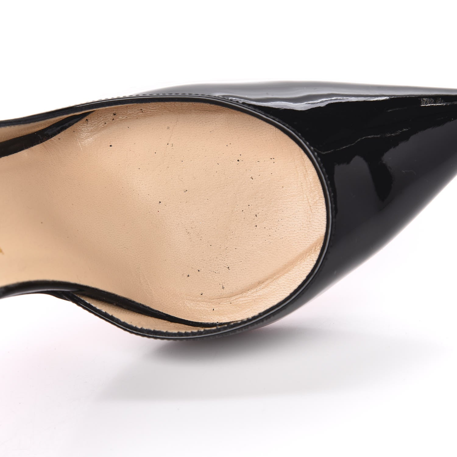 Christian Louboutin Patent Iriza 100 Pumps 37.5 Black 8 of 13