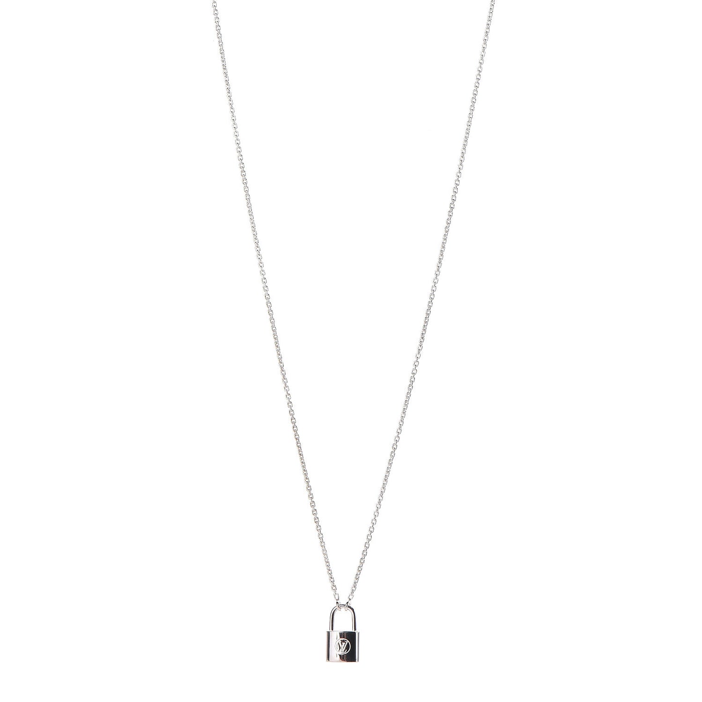 Sterling Silver Lockit Necklace