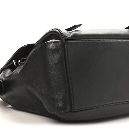 Prada Soft Calf Messenger Bag Black 8 of 9