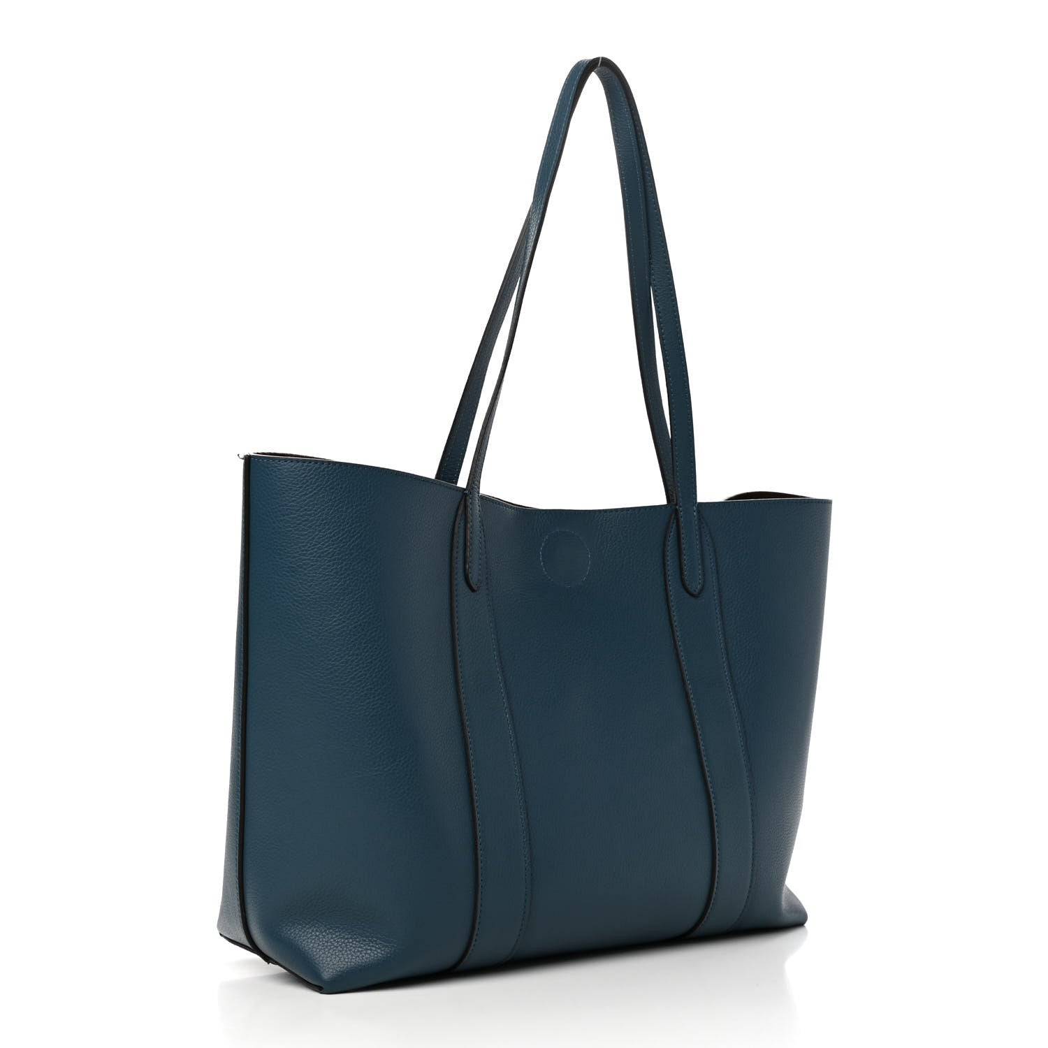 Mulberry Small Classic Grain Bayswater Tote Deep Sea 3 of 8