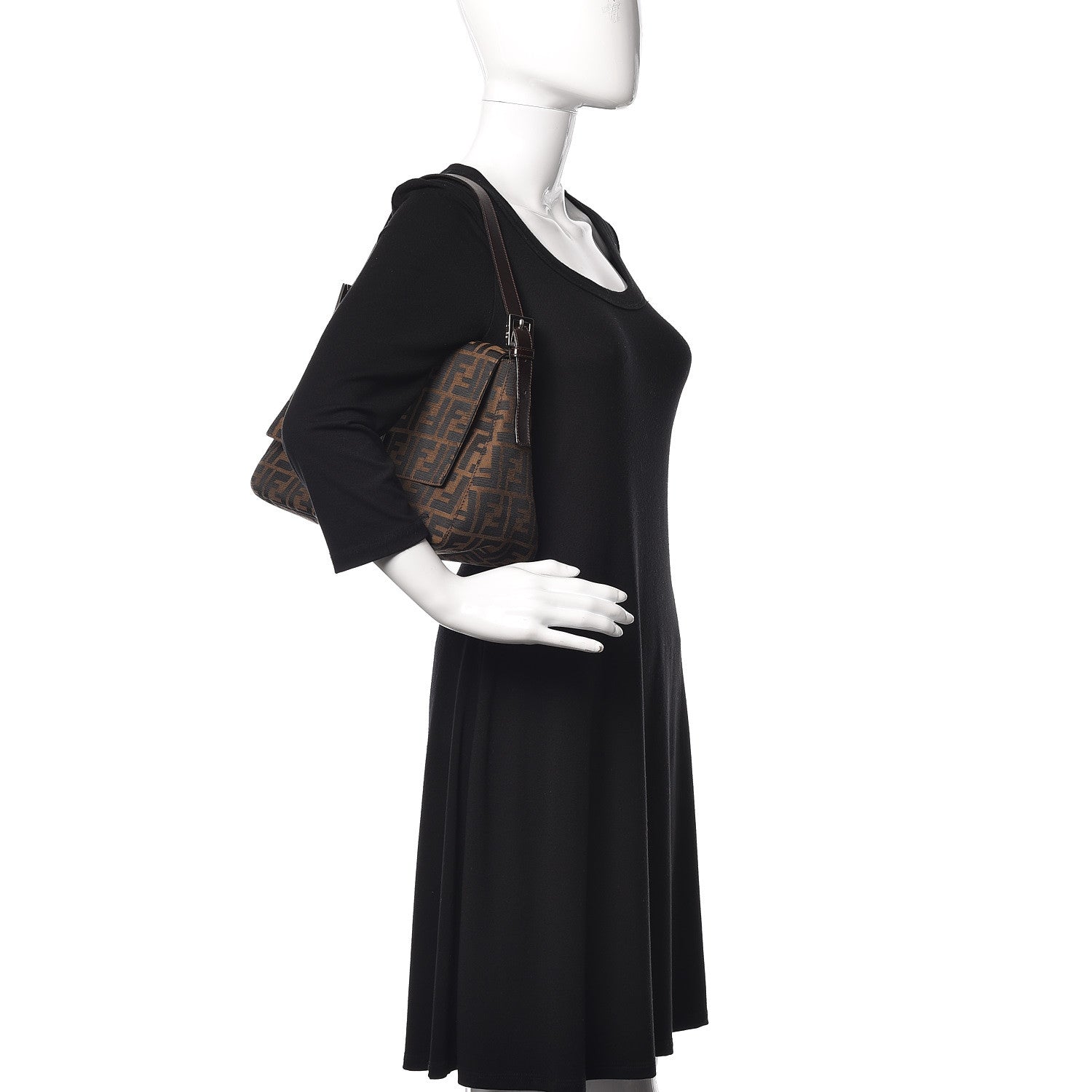 Fendi Zucca Mama Baguette Tobacco 2 of 9