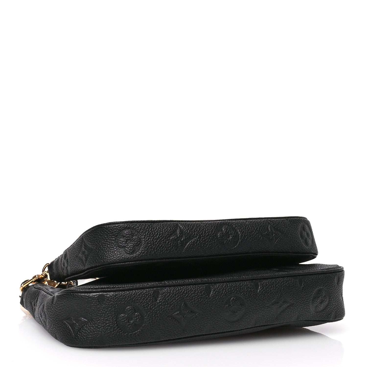 Louis Vuitton Empreinte Monogram Giant Multi Pochette Accessories Black 4 of 10