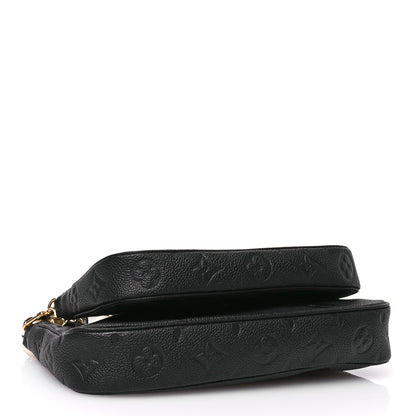 Louis Vuitton Empreinte Monogram Giant Multi Pochette Accessories Black 4 of 10