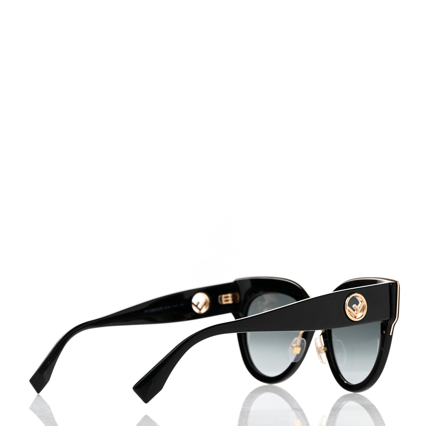Acetate F is Fendi Cat Eye Sunglasses FF 0360/G/S Black