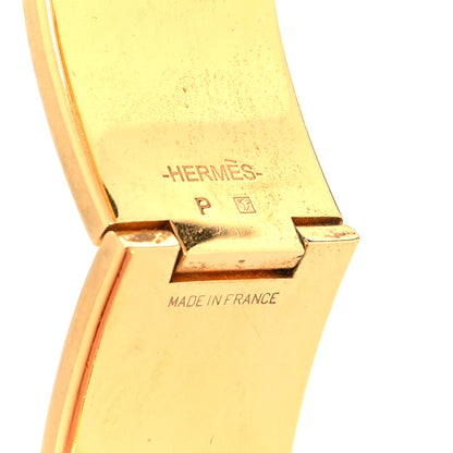Hermes Enamel Wide Clic Clac H Bracelet GM Lagon 5 of 5