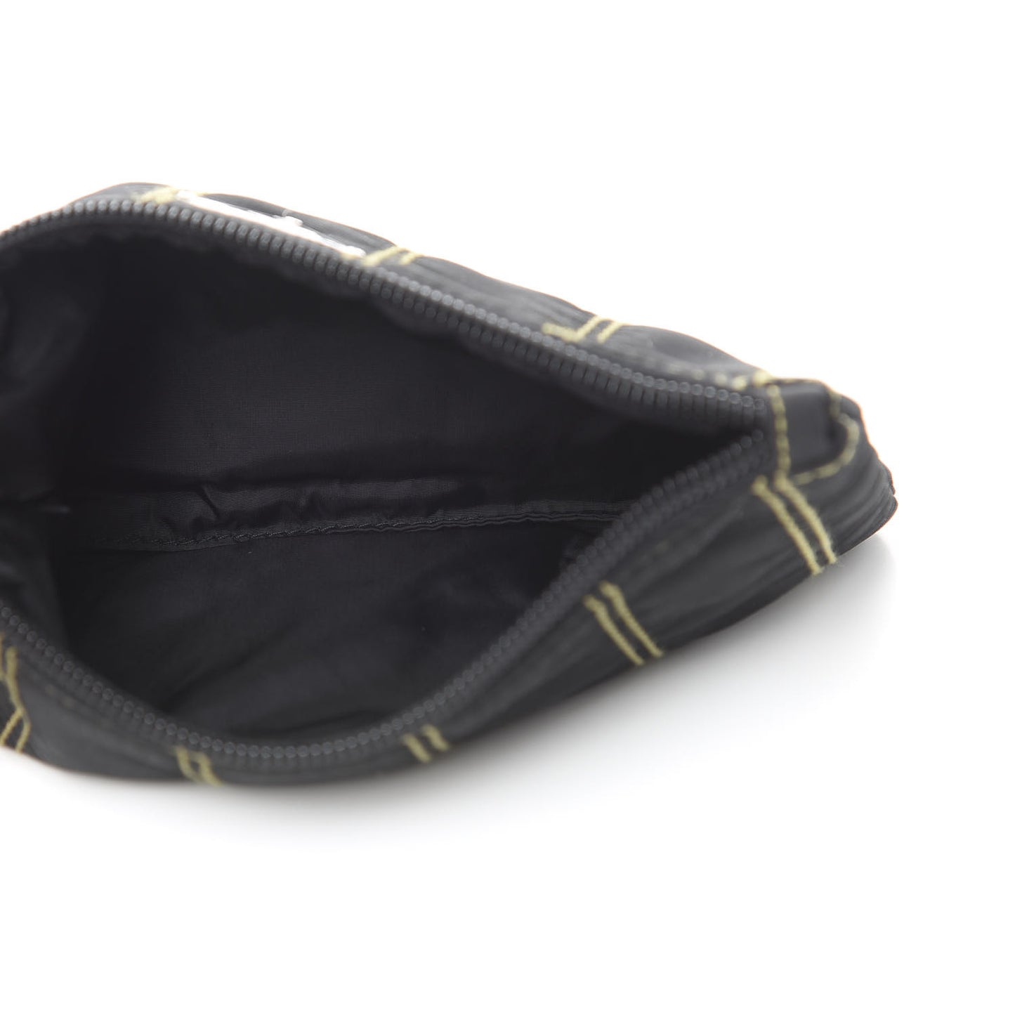 Tessuto Nylon Cosmetic Pouch Black