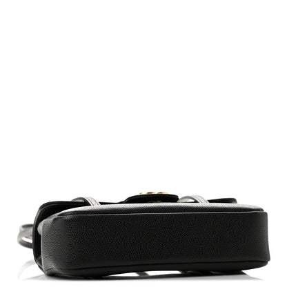 Chanel Shiny Caviar Mini Preppy Coco Shoulder Bag Black 3 of 10