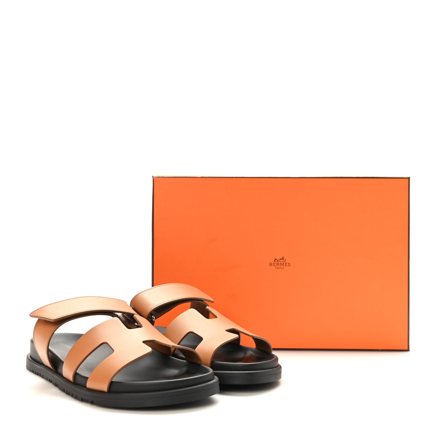 Calfskin Womens Chypre Sandals 38 Naturel