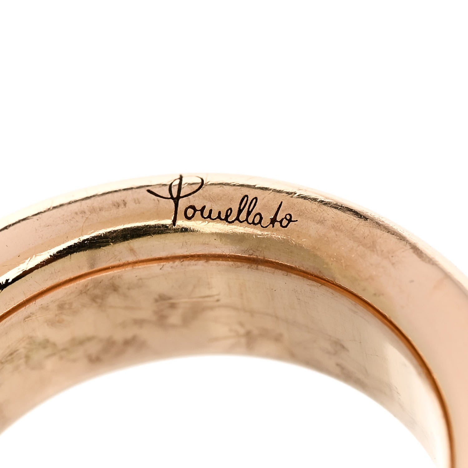 Pomellato 18K Rose Gold Slim Iconica Ring 54 6.75 4 of 6
