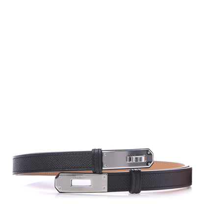 Hermes Epsom Kelly Belt Black 1 of 4