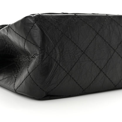 Chanel Aged Calfskin Quilted 2.55 Reissue 227 Flap Black 9 of 14