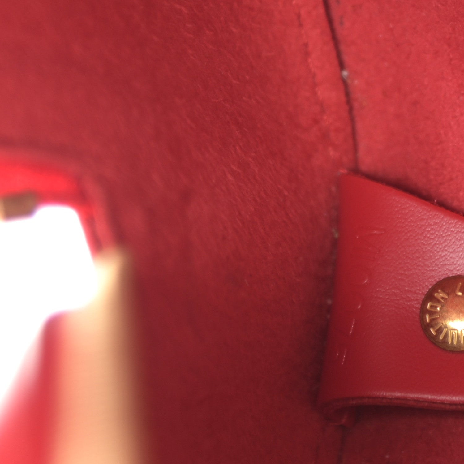 Louis Vuitton Epi Soufflot Rouge 8 of 11