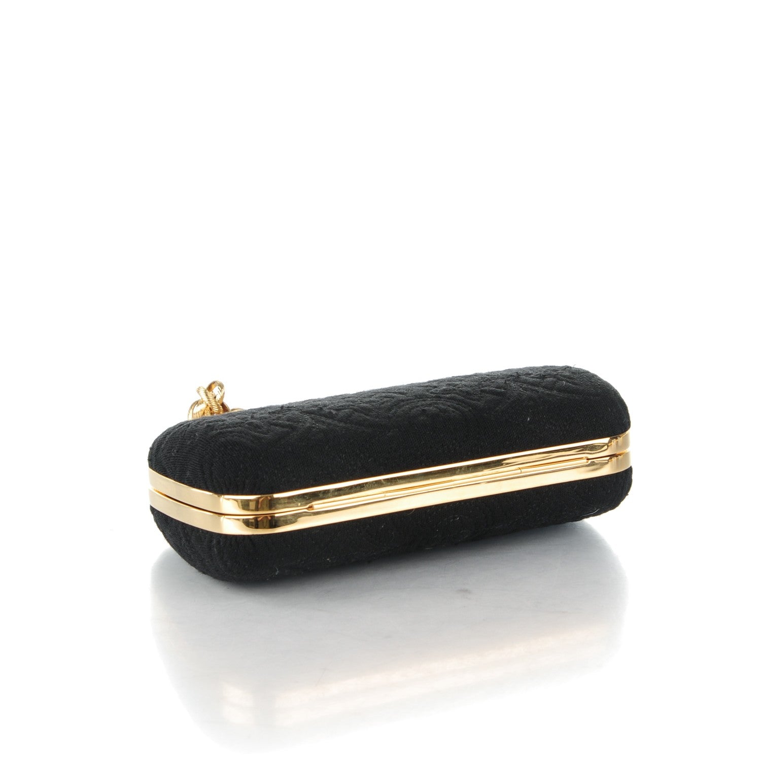 Louis Vuitton Jersey Monogram Motard Minaudiere Clutch Black 4 of 6