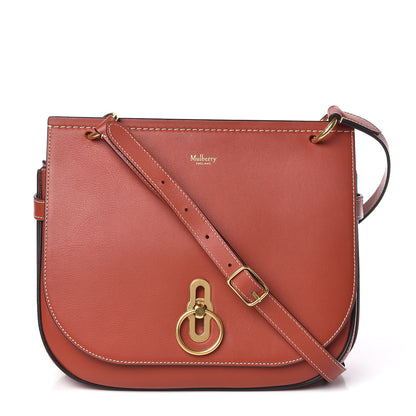 Mulberry Small Classic Grain Amberley Satchel Rust 1 of 12