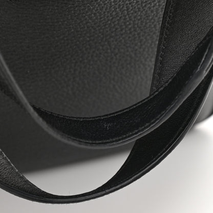 Prada Vitello Daino Soft Medium Dynamique Tote Black 12 of 12