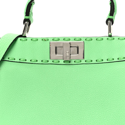 Fendi Cuoio Romano Selleria Small Peekaboo I SEE U Satchel  Tortora 8 of 10