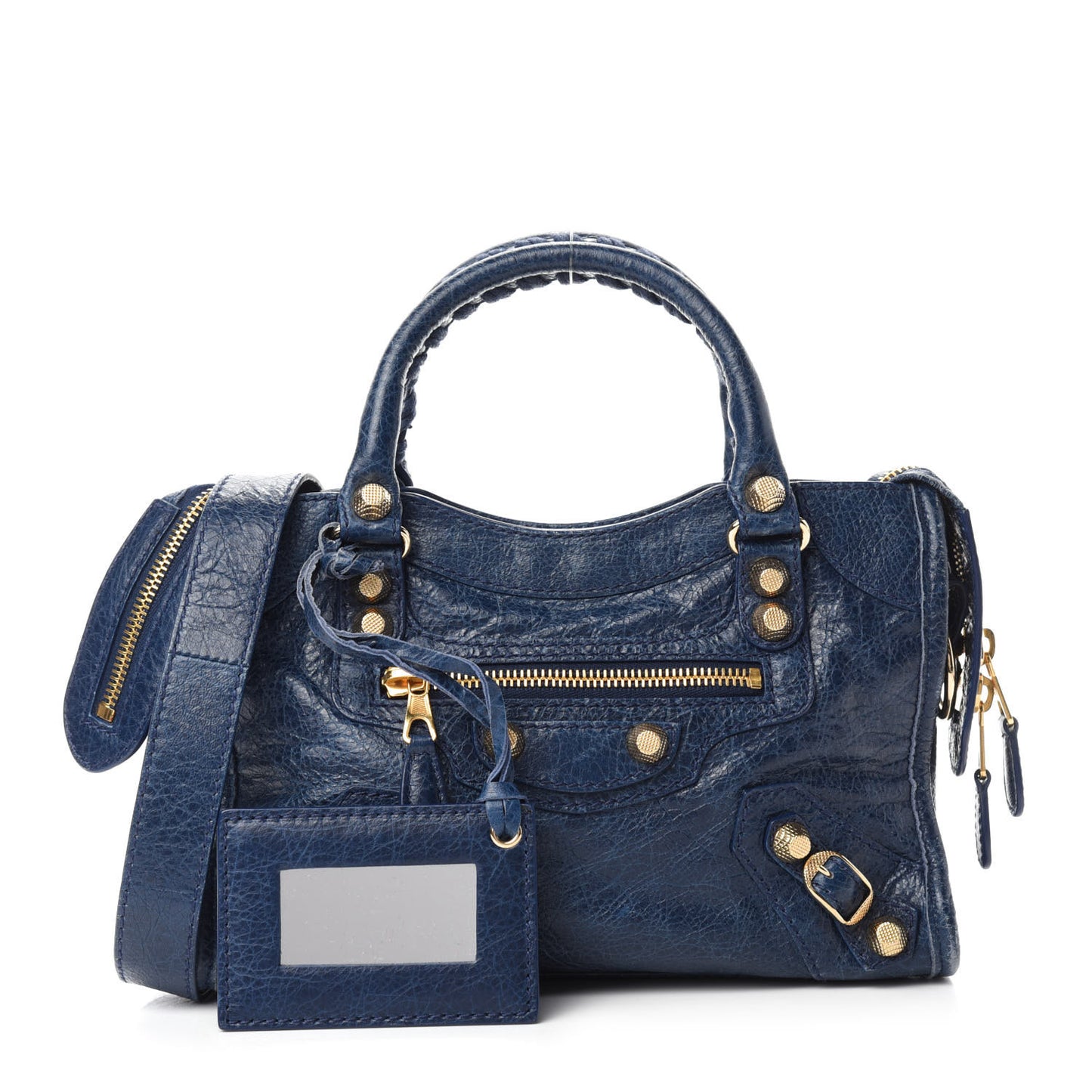 Agneau Giant 12 Gold Hardware Mini City Bleu Mineral