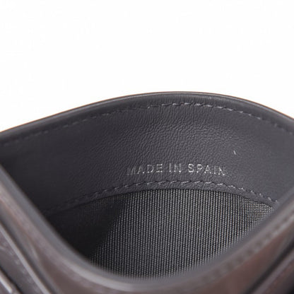 Chanel Patent Calfskin Quilted Card Holder Grey 6 of 8