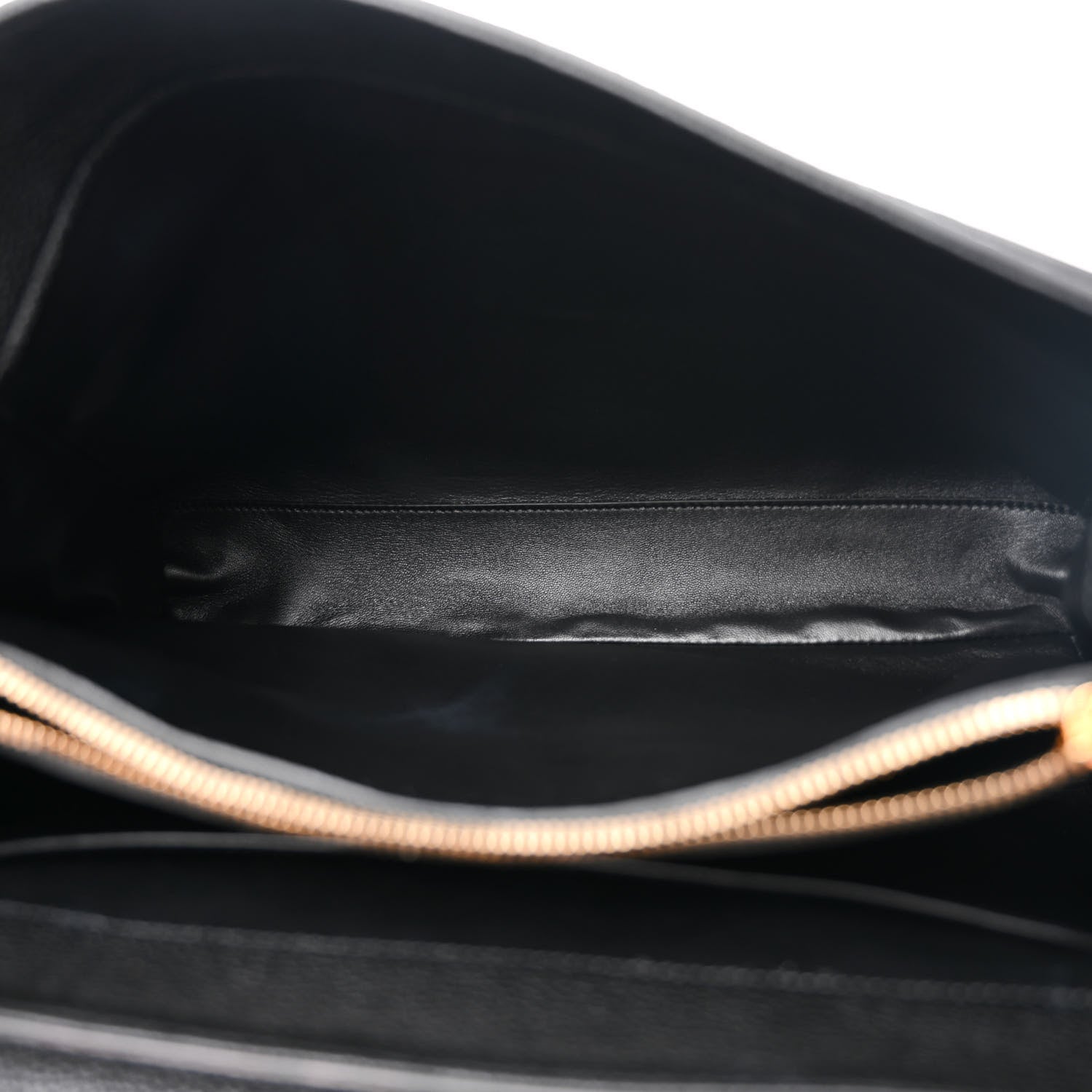 Celine Grained Calfskin Classique 16 Top Handle Bag Black 5 of 13