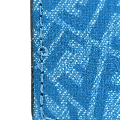 Fendi X SARAH COLEMAN Glazed Fabric Micro FF Vertigo Phone Holder Cyber Blue 12 of 13