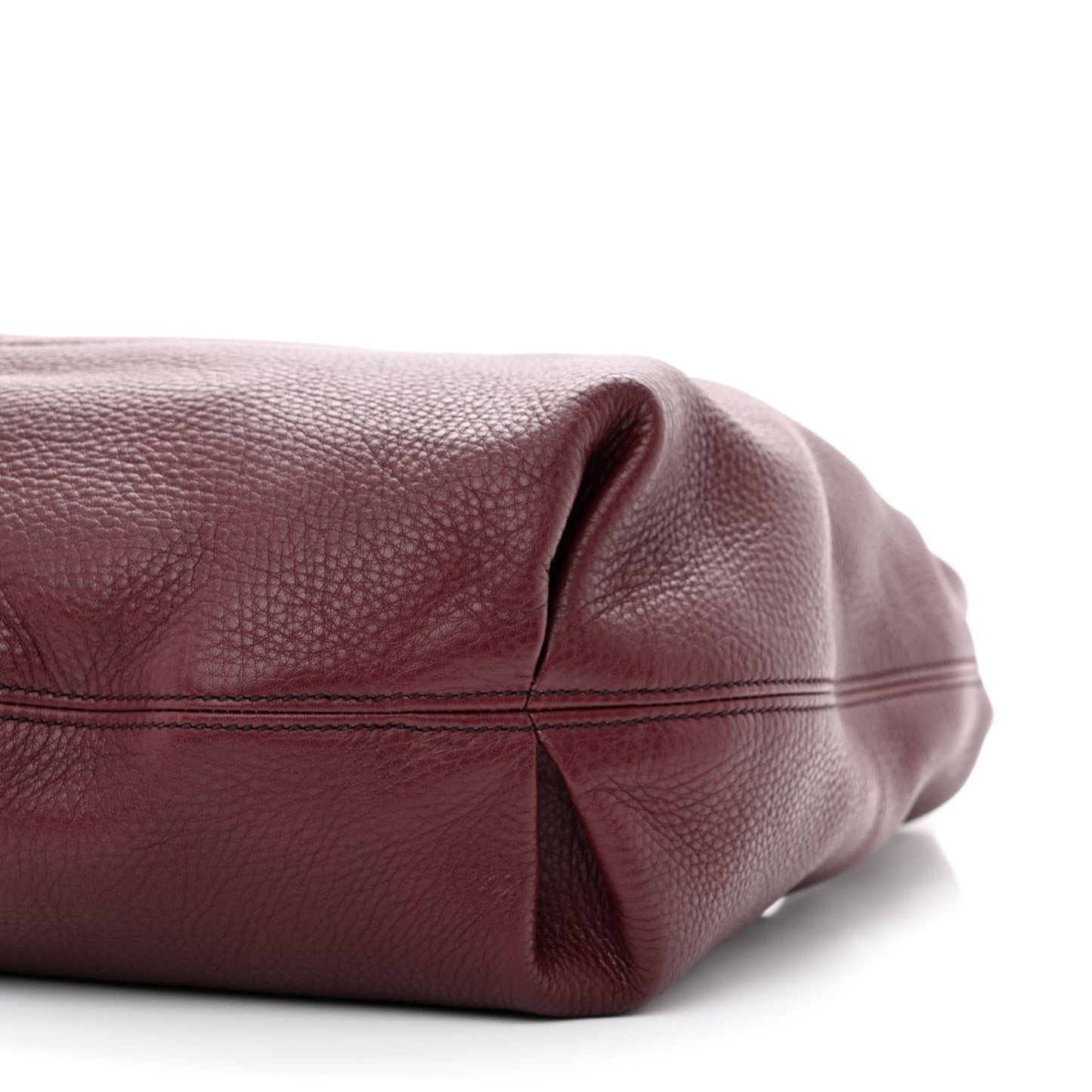 Cellarius Calfskin Large Soho Hobo Scarlatto