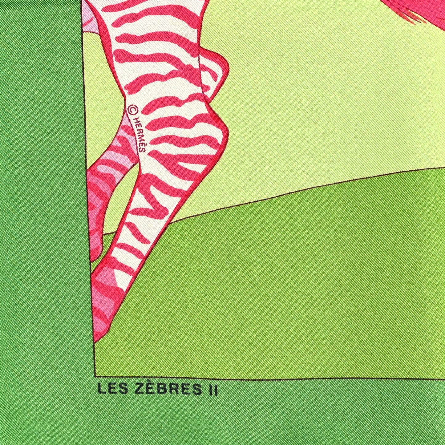 Silk Les Zebres II Scarf 90