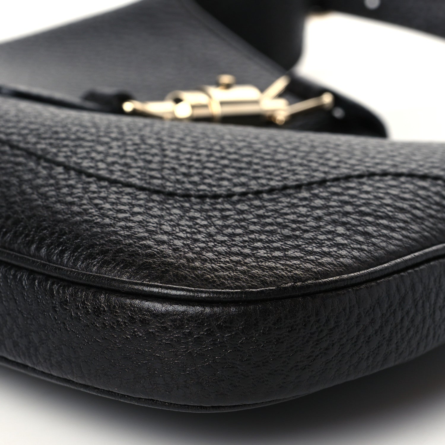 Gucci Calfskin Small Jackie O Hobo Black 9 of 9