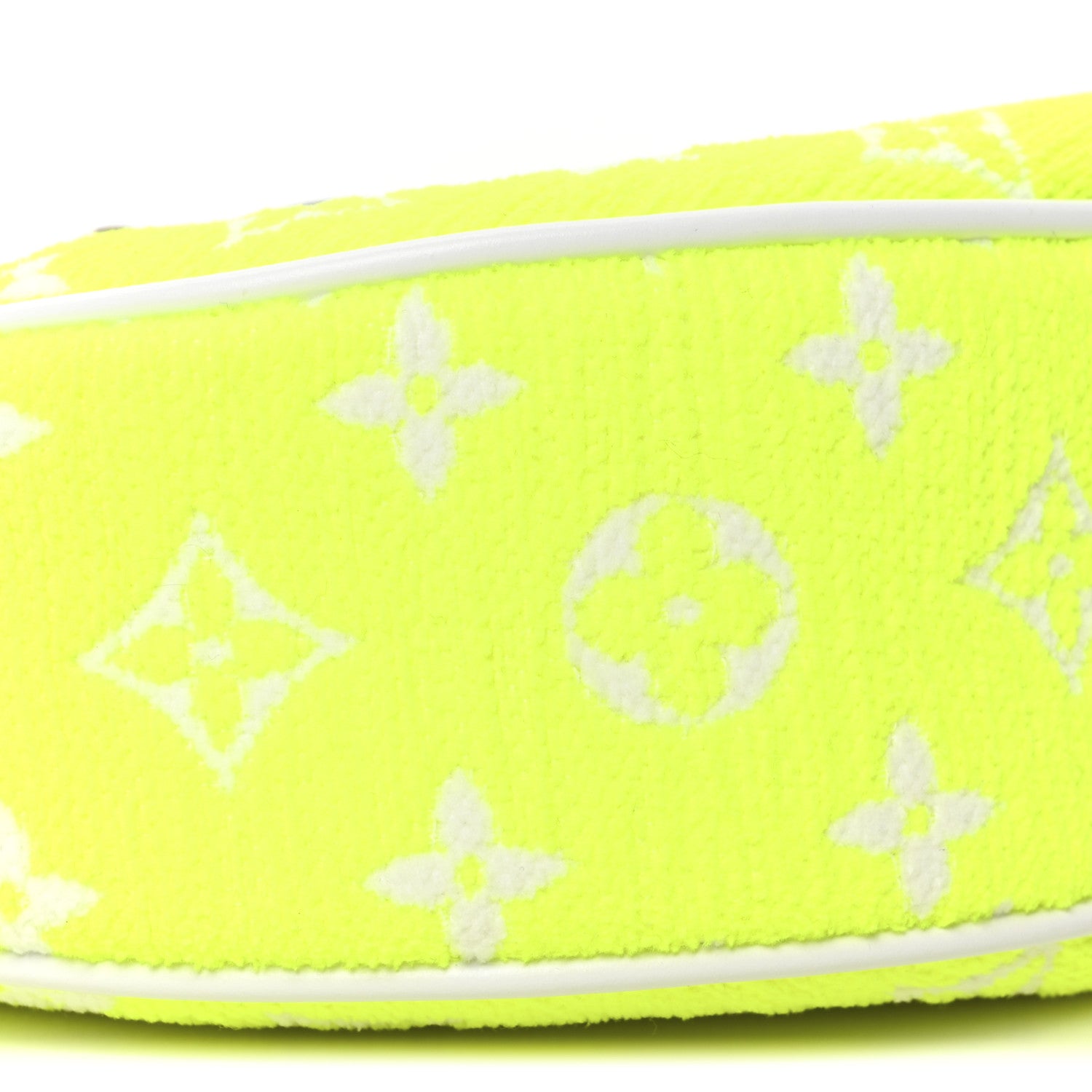 Louis Vuitton Monogram Jacquard Velvet Loop Yellow 8 of 9