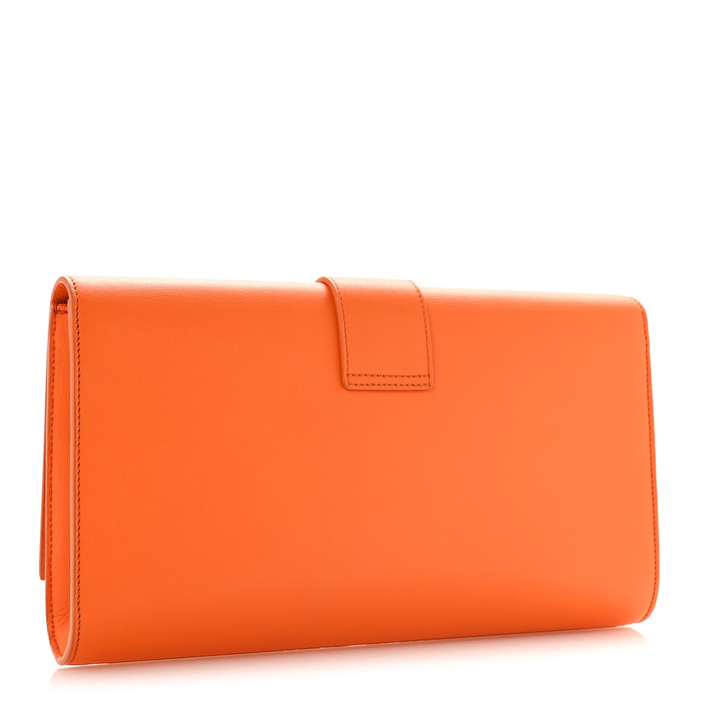 Calfskin Classic Y Ligne Wallet Orange