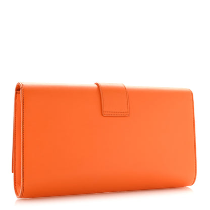 Saint Laurent Calfskin Classic Y Ligne Wallet Orange 3 of 13