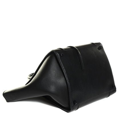 Celine Supple Calfskin Medium Phantom Luggage Black 4 of 7