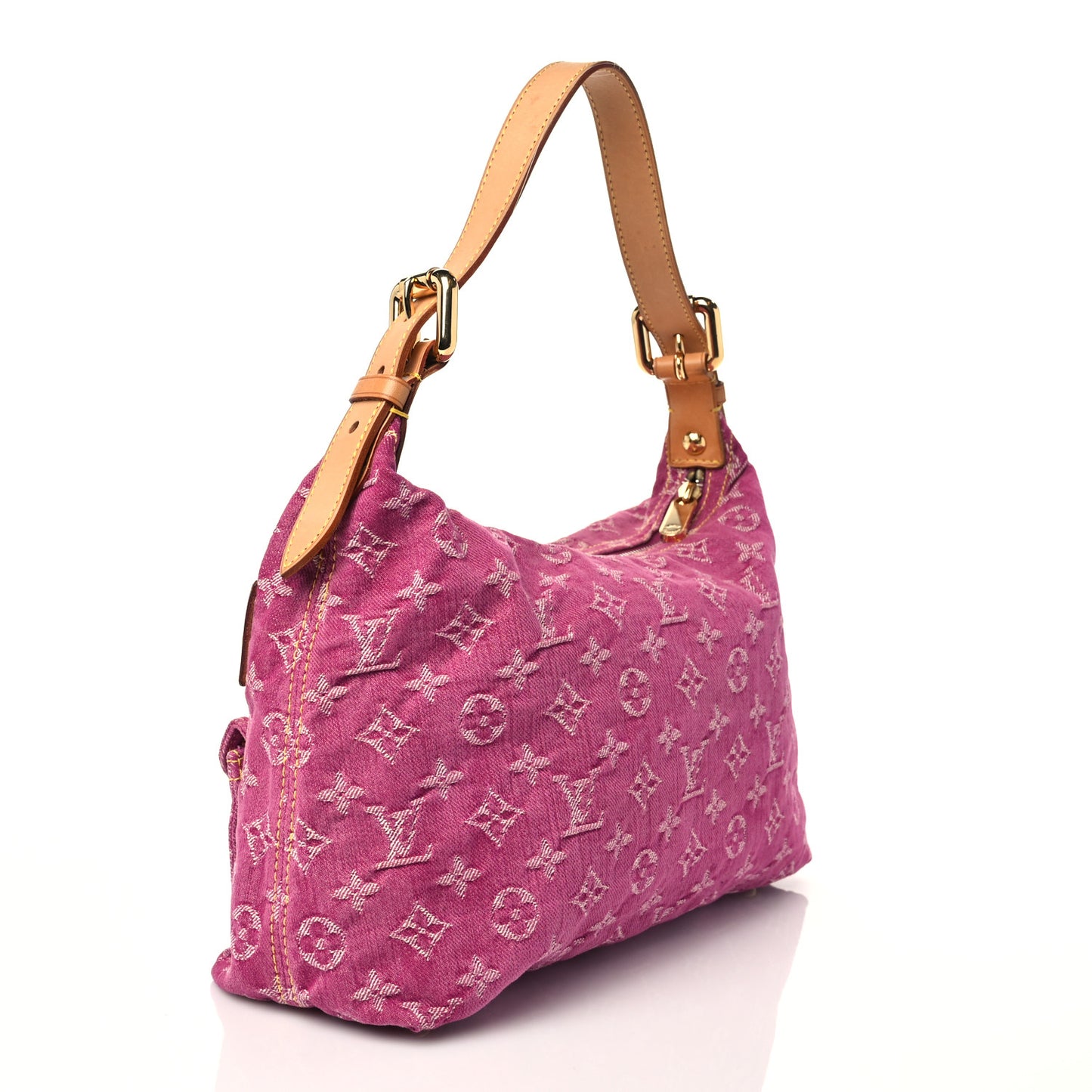 Denim Baggy PM Fuchsia
