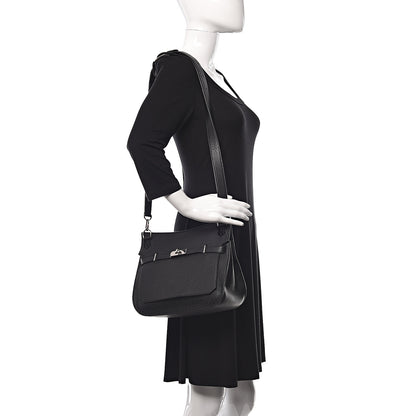 Hermes Taurillon Clemence Jypsiere 28 Black 2 of 11