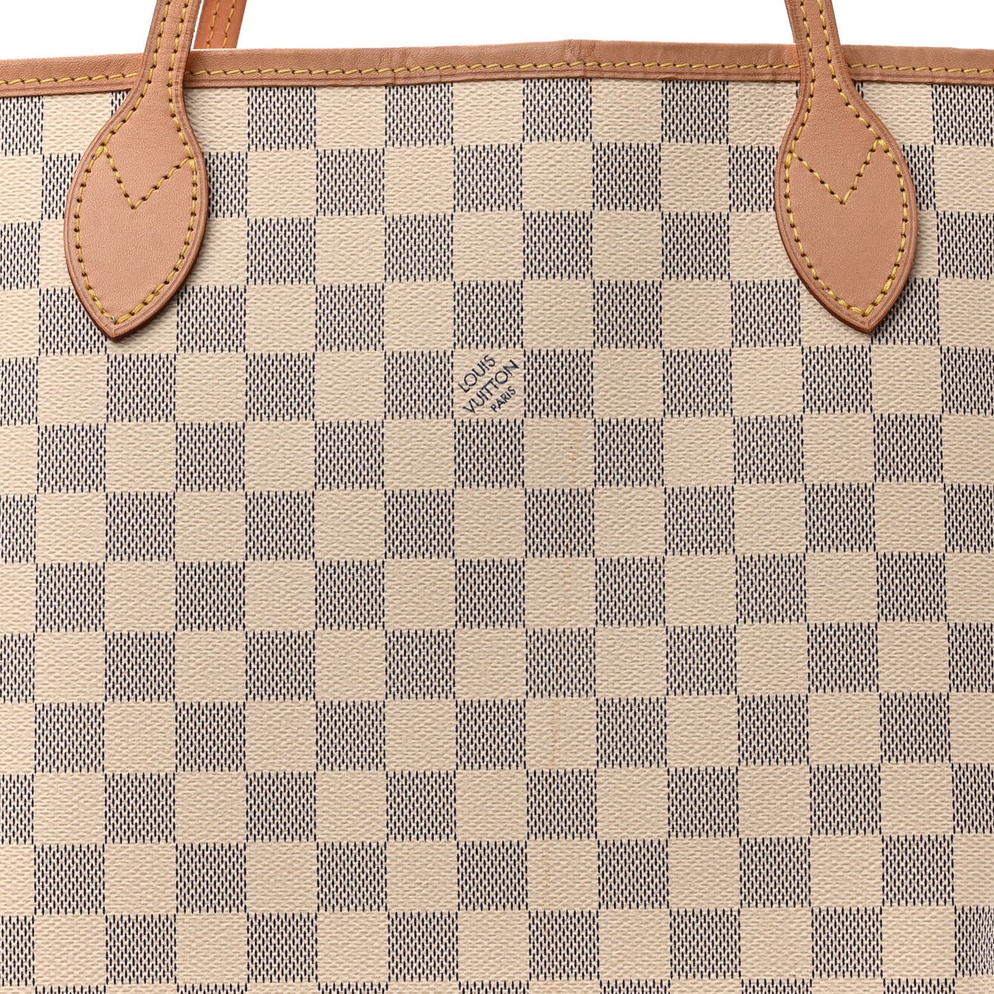 Damier Azur Neo Neverfull MM Rose Ballerine