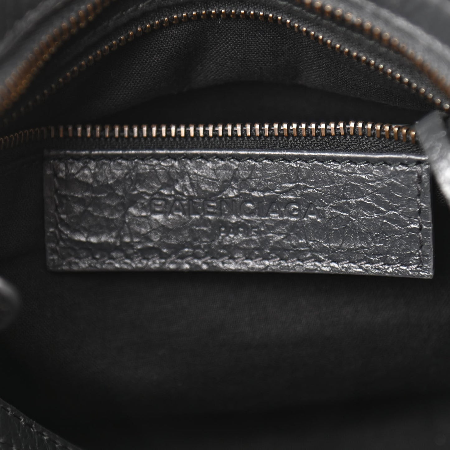 Agneau Giant 12 Gunmetal Hardware Mini City Gris Fossile