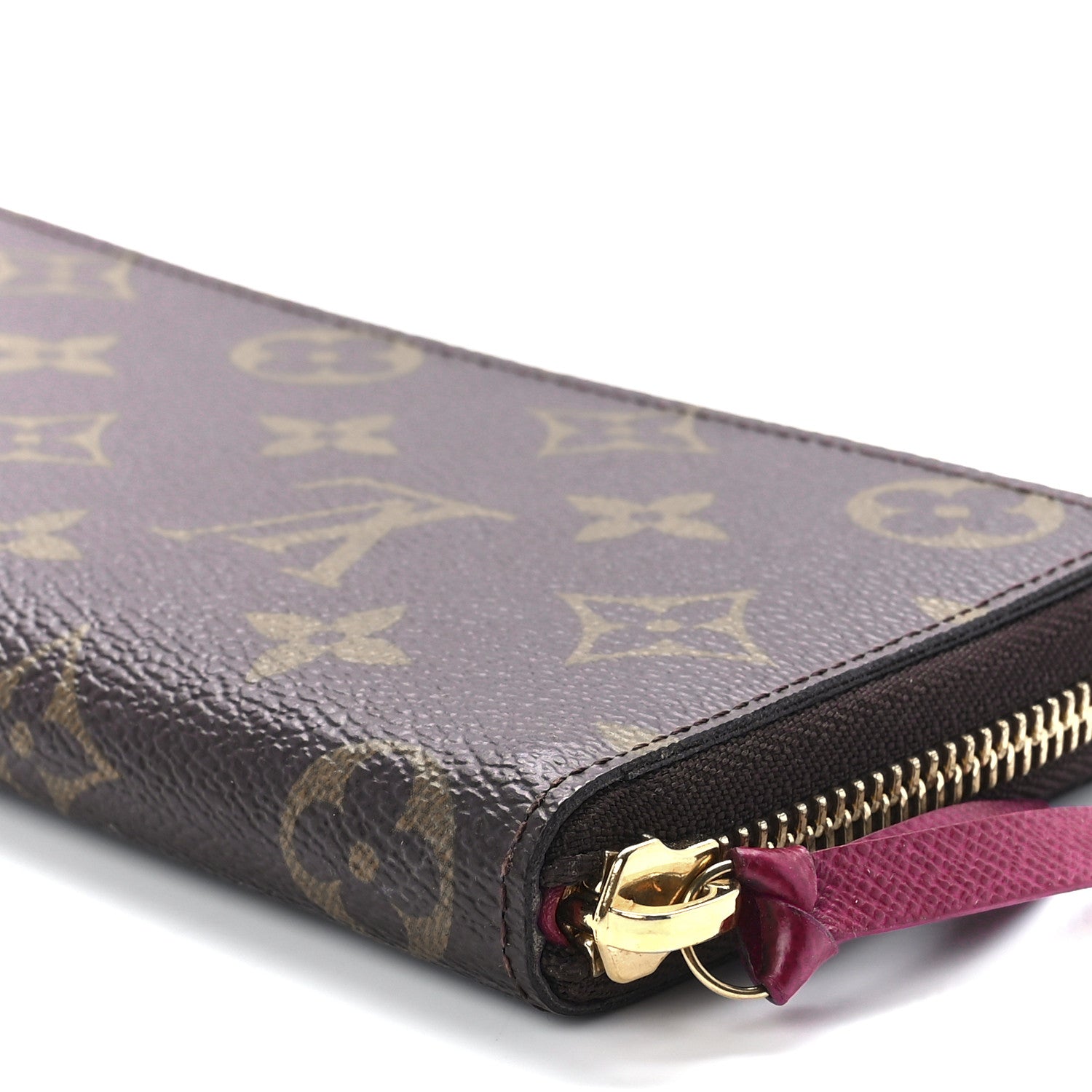 Louis Vuitton Monogram Clemence Wallet Fuchsia 11 of 11