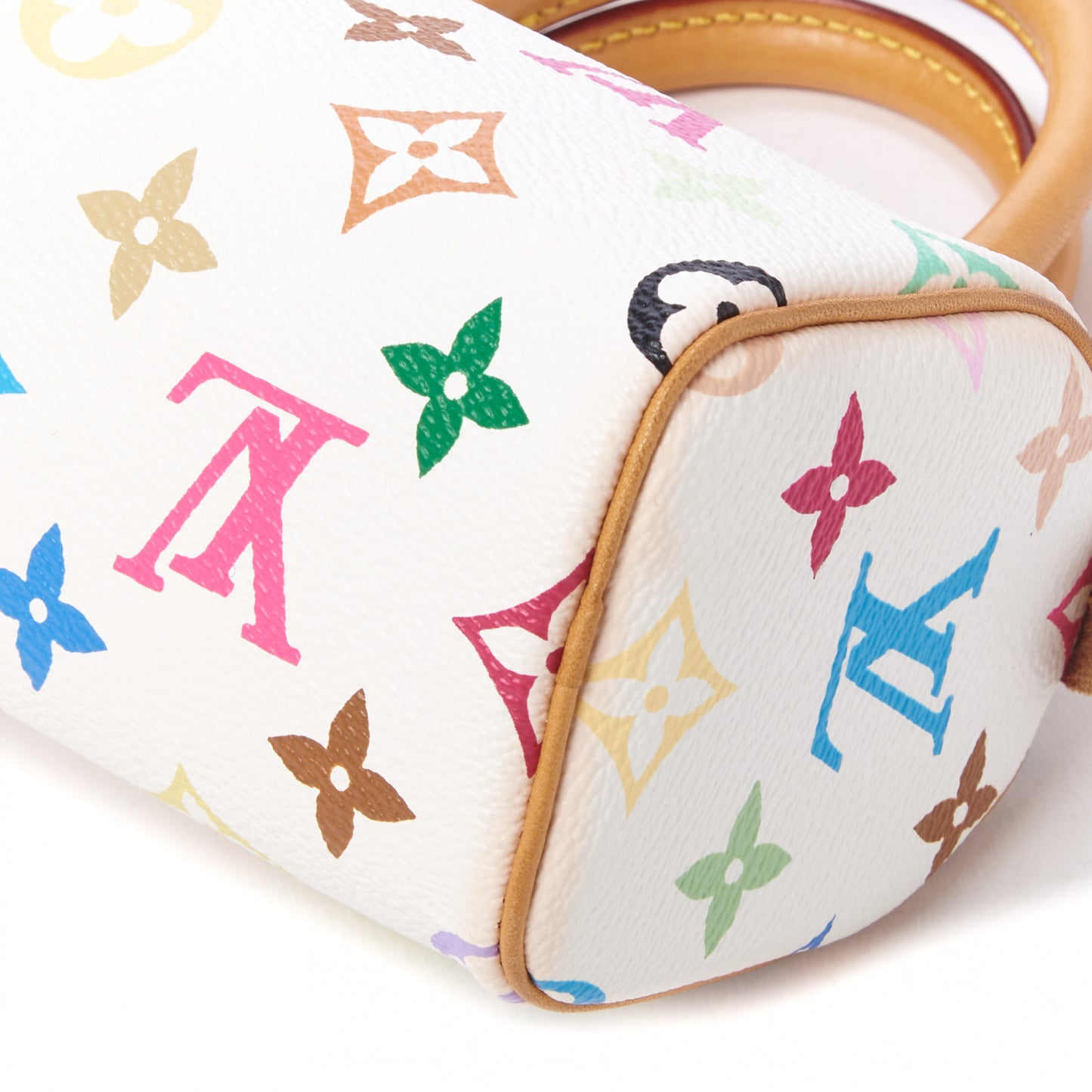 Monogram Multicolor Mini Sac HL Speedy White