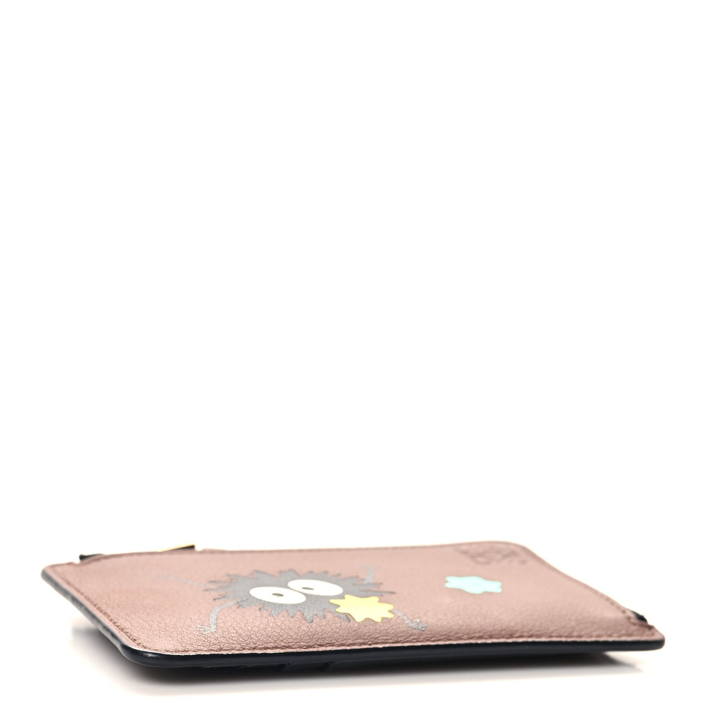 X SPIRITED AWAY Classic Calfskin Susuwatari Coin Cardholder