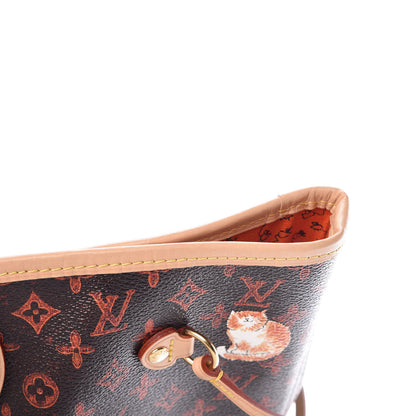 Louis Vuitton Catogram Neverfull MM Marron 13 of 14